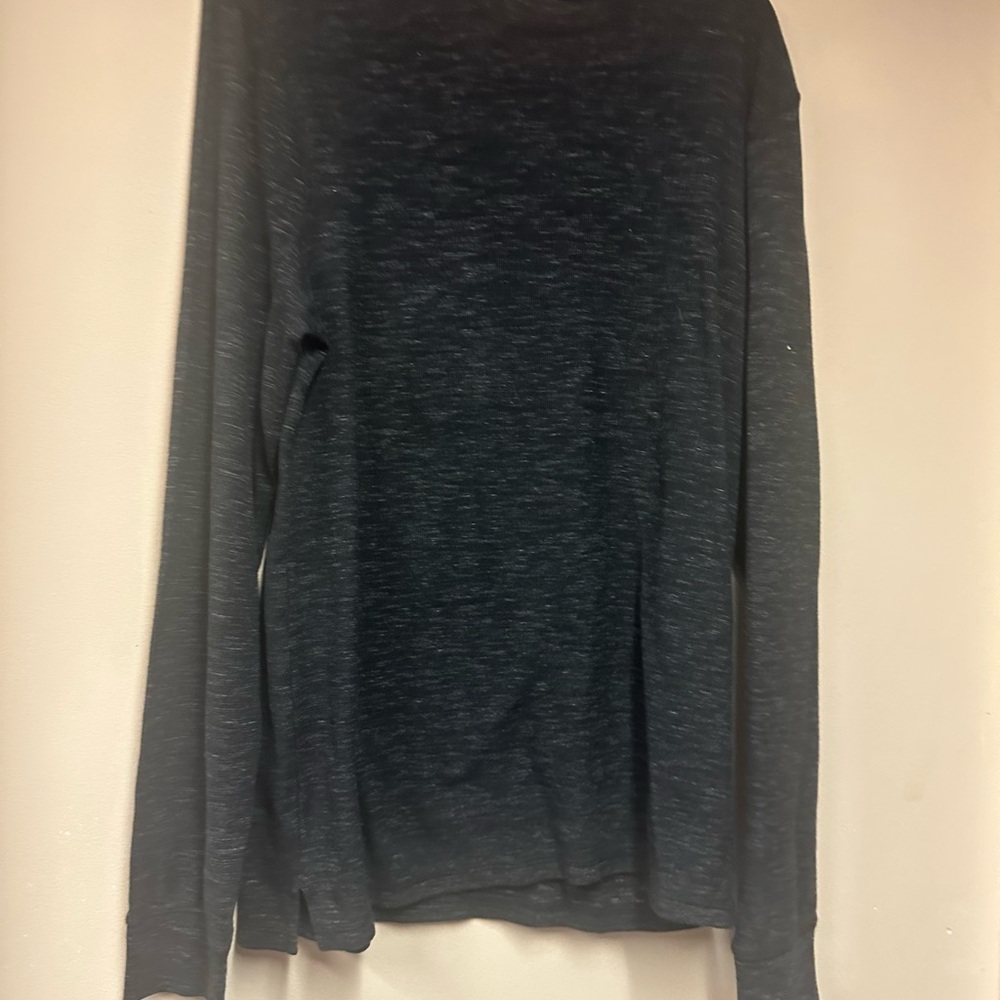 Men's Black Long Sleeve‎ Shirt